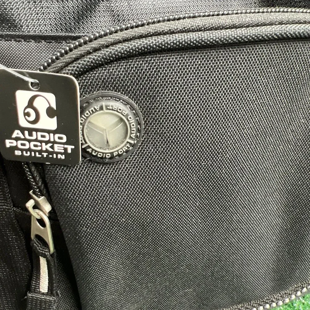 Ogio‎ Half Dome Duffle Gym Bag Honeywell Logo Black With Audio Pocket NWT